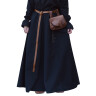 Středověká široká sukně, černá