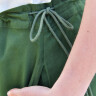 Wide flare Middle Ages Skirt, green