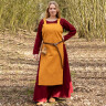 Vikinské šaty na ramínka Tinna, hořčicově žlutá