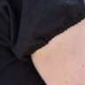 Medieval Blouse Aren, short-sleeved, black