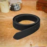 Handcrafted Plain DIY Leather Belt 38mm wide, 130-170cm long