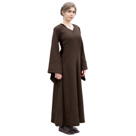 Medieval Dress, Open-Sided Bliaut Amal, brown