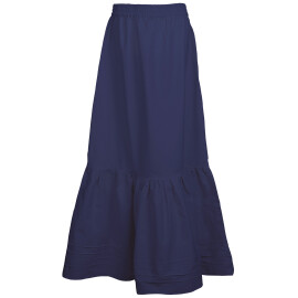Středověká spodnice, spodnička, spodní sukně, modrá