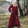 Frühmittelalterliches Kleid Isabel, rot