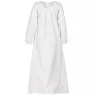 Early Medieval Dress Isabel, white
