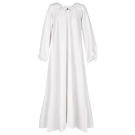 Ranně středověké šaty Isabel, bílá