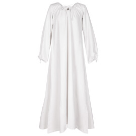 Ranně středověké šaty Isabel, bílá