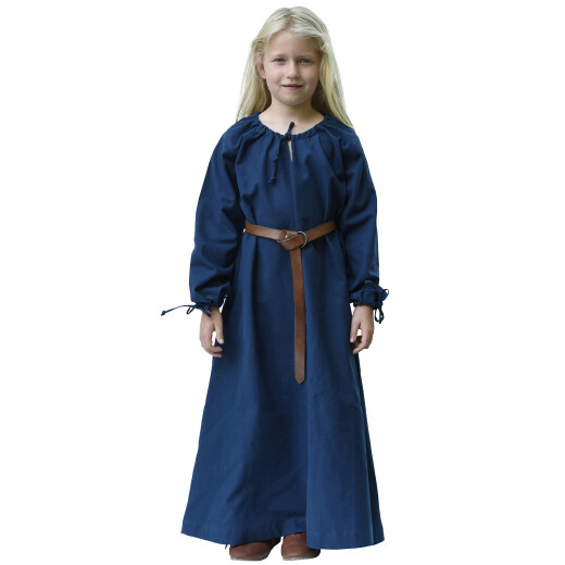 Medieval Dress Ana for Children, blue