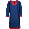Early Medieval Tunic Elijah, blue/red