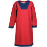 Early Medieval Tunic Elijah, red/blue