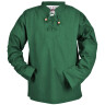 Dětská středověká košile Ricker, zelená