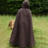 Medieval Cloak Favian for Children, brown