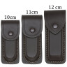 Pocket knife leather sheath, 11cm