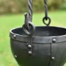 Riveted steel cauldron 9 L