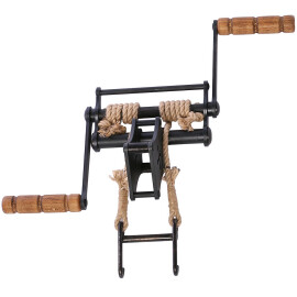 Pulley Windlass to medieval crossbows