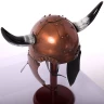 Rohatá fantasy helma Viking