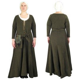 Mittelalterliches Kleid mit Schnürung