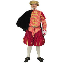 Renaissance men’s costume in the style of Spanish fashion, 1550