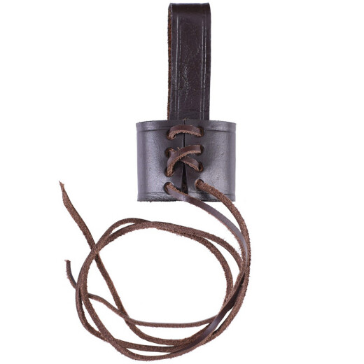 Adjustable Belt Holder for Daggers brown