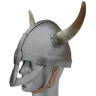Viking helm with front shiled and horns