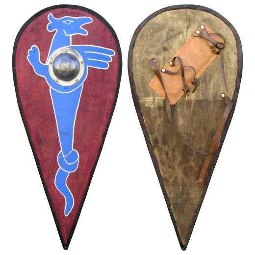 Norman shield with dragon emblem
