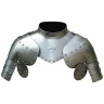 Gorget and Pauldrons from steel