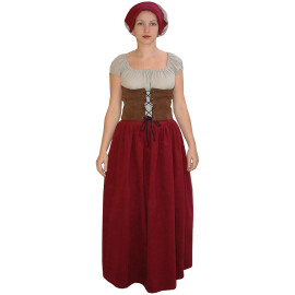 Medieval landlady, historical costume