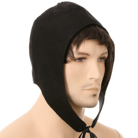 Quilted textile hood