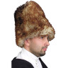 Fur hat from sheep fur