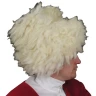 Fur hat from sheep fur