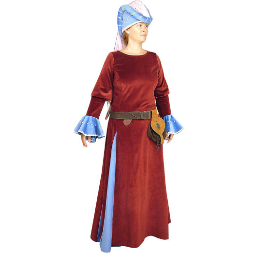 Mittelalter Damenkleid deLuxe