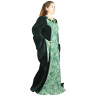 Elegantní podzimní středověké šaty