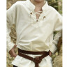 Dětská středověká košile Ricker, přírodní