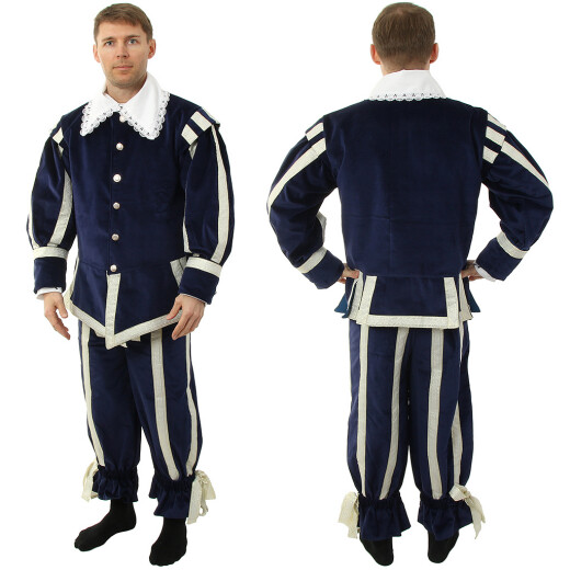Männliche Kleidung Fulke, Anfang des 16. Jahrhunderts