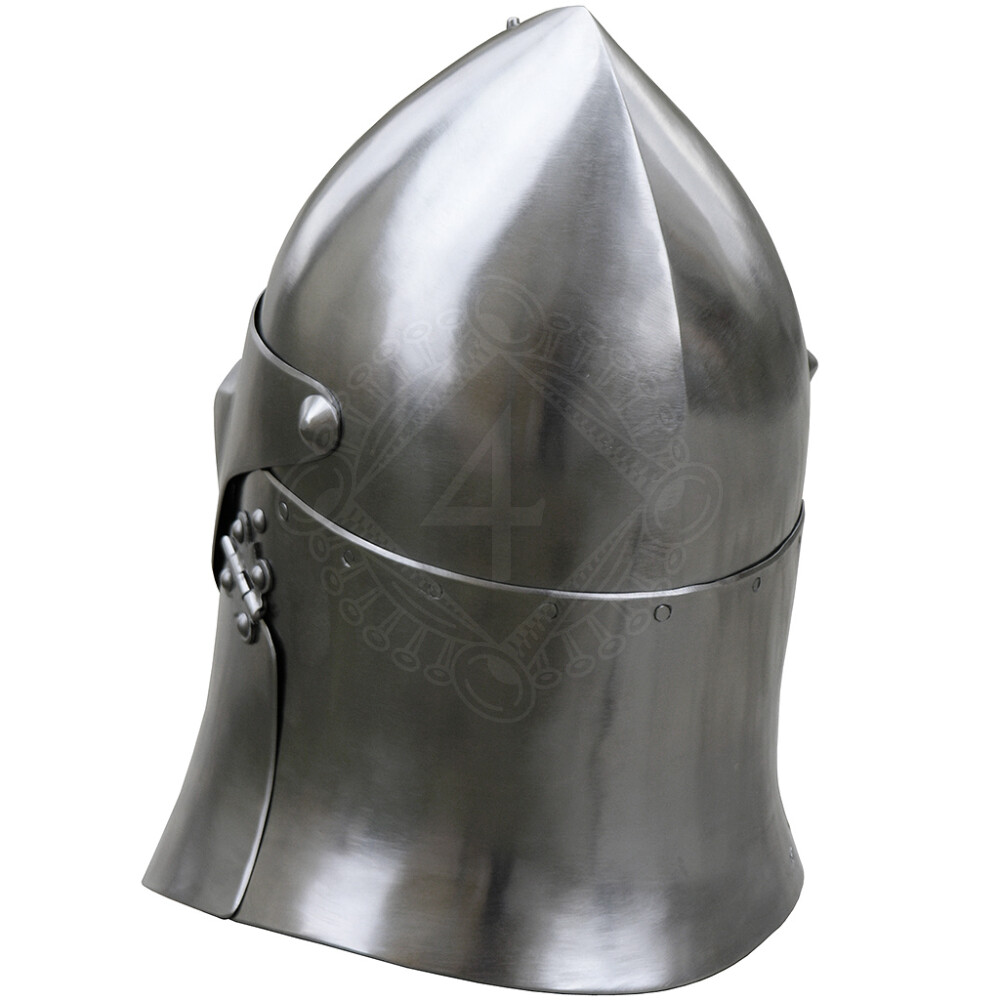 Closed visor helmet with collar flaps Outfit4events