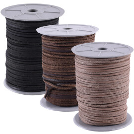 Square leather string 50m
