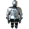 Gothic half suit armor de luxe with double fixing