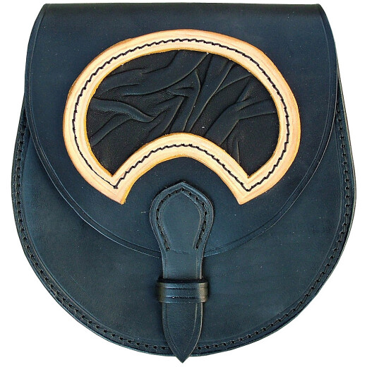 Leather bag “Boar’s tooth”