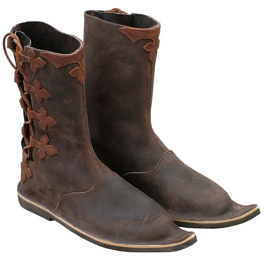 Decorated high boots - SALE