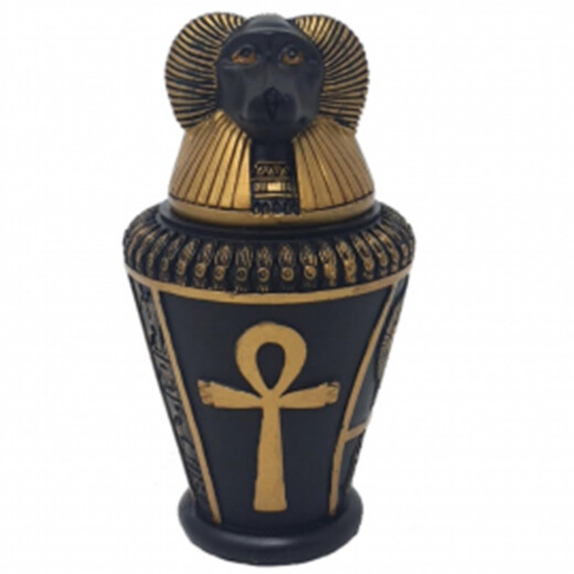 Canopic jar from resin 13cm