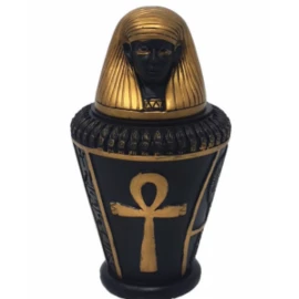 Pharaoh canopic jar 135mm