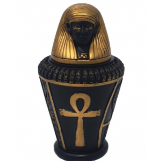 Pharaoh canopic jar 135mm