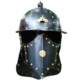 Burgundská helma, tzv. Pappenheimka