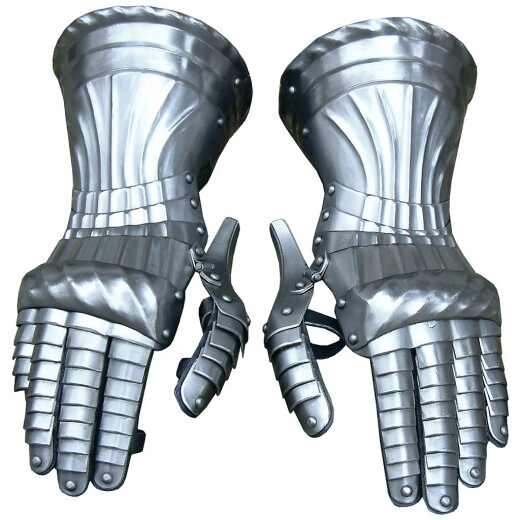 Maxmiliánské prstové plátové rukavice