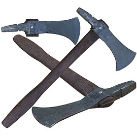 Ax with a hammerhead, replic of an utility ax