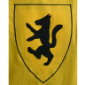 Surcoat with appliquéd coat of arms