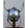 Horned Viking helmet