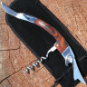 Číšnický nůž s vývrtkou a otvírákem, nerez ocel