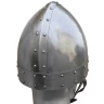 Norman helmet with notched nasal
