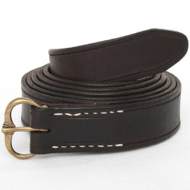 Leather belt Smil